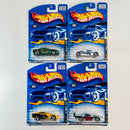 2001 Hot Wheels Anime Series Colección Set de 4 - Muscle Tone, Ford GT-90, Dodge Charger R/T, Olds Aurora GTS-1 Oldsmobile