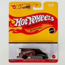 2022 Hot Wheels Premium Pop Culture Mattel Brands 1985 Chevy Astro Van negro Llantas de Goma RR