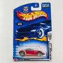 2003 Hot Wheels First Editions Golden Arrow 029 rojo 10SP base ZAMAC Primera Edición