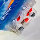 1996 Hot Wheels Grizzlor 484 blanco 5SP base ZAMAC