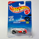 1996 Hot Wheels Grizzlor 484 blanco 5SP base ZAMAC
