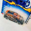 2003 Hot Wheels First Editions Audacious 044 Toyota Caldina negro Y5 Primera Edición