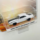 2021 Greenlight Limited Edition Detroit Speed Inc Angelo Vespi's 1969 Chevrolet Camaro blanco Llantas de Goma