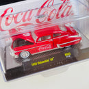 2021 M2 Machines Coca Cola Limited Edition 1/9,600 1950 Oldsmobile 88 BB03 rojo Llantas de Goma