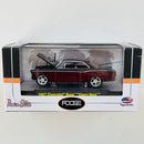 2013 M2 Machines Chip Foose Limited Edition 1967 Chevrolet Nova Cherry Nova granate con negro Llantas de Goma