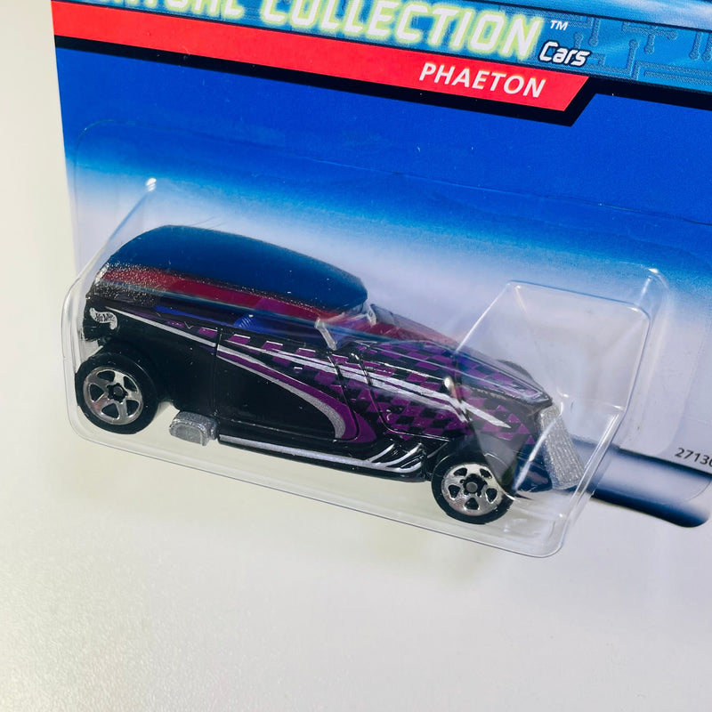 2000 Hot Wheels Virtual Collection Phaeton Ford negro 5SP Blíster 90s
