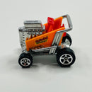 1999 Hot Wheels Express Lane 1067 naranja neón 5SP base ZAMAC - Loose/Suelto