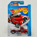 2015 Hot Wheels HW City Turbine Time rojo 5SP base ZAMAC Primera Edición