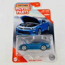 2020 Matchbox Moving Parts 2016 Chevy Camaro azul metálico