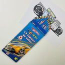 2008 Hot Wheels Artesco Merchandising Pack de 12 Lápices de Color Triangulares - Incluye Dibujo para Colorear