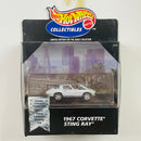 1999 Hot Wheels Collectibles Limited Edition Chevrolet 1967 Corvette Sting Ray blanco Llantas de Goma RR