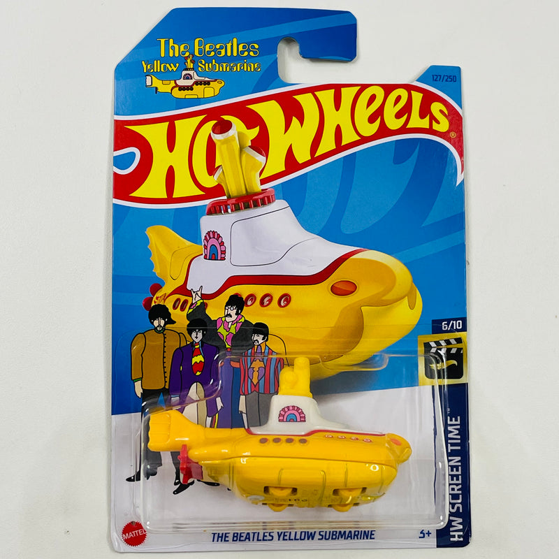 2023 Hot Wheels HW Screen Time The Beatles Yellow Submarine amarillo 5SP