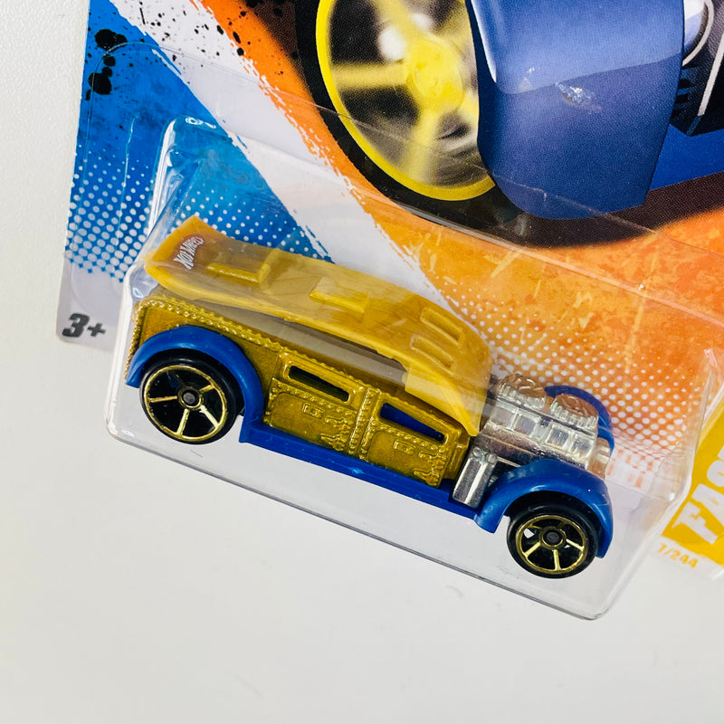 2011 Hot Wheels New Models Fast Cash dorado OH5 Primera Edición