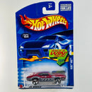 2002 Hot Wheels Olds 442 Oldsmobile 154 rojo metálico 3SP