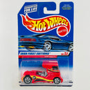 1999 Hot Wheels First Editions Semi-Fast rojo 5SP base ZAMAC