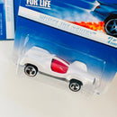 1997 Hot Wheels White Ice Series Colección Set de 4 - Speed Machine Mantis, Shadow Jet, Splittin Image II, Twin Mill II