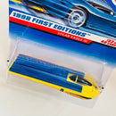 1998 Hot Wheels First Editions Solar Eagle III amarillo MC1 Primera Edición
