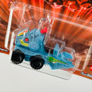 2021 Hot Wheels Premium Entertainment Masters of the Universe He-Man Battle Ram azul Llantas de Goma RR Primera Edición