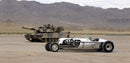 2022 Hot Wheels Premium Car Culture Jay Leno's Garage Jay Leno Tank Car ZAMAC Llantas de Goma RR base ZAMAC Primera Edición
