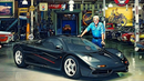 2022 Hot Wheels Premium Car Culture Jay Leno's Garage McLaren F1 negro Llantas de Goma RR