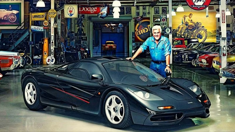 2022 Hot Wheels Premium Car Culture Jay Leno's Garage McLaren F1 negro Llantas de Goma RR