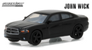 2024 Greenlight Hollywood Limited Edition John Wick 2011 Dodge Charger negro Llantas de Goma