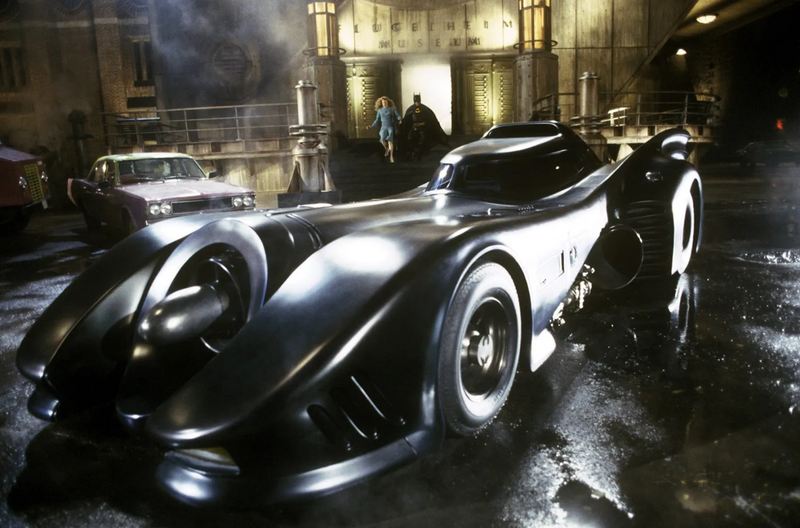 2017 Hot Wheels Batman 1989 Batmobile gris metálico PR5