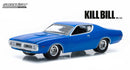 2015 Greenlight Hollywood Limited Edition Kill Bill Vol. I & II 1971 Dodge Charger azul Llantas de Goma