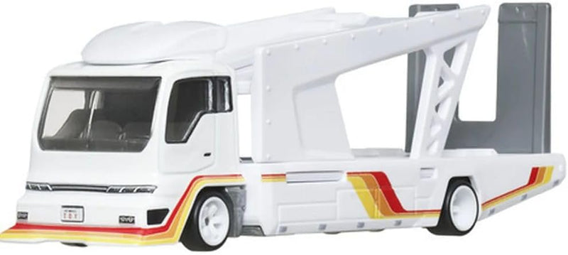 2025 Hot Wheels Premium Car Culture Team Transport Toyota Soarer y camión Kousoku Hauler con Llantas de Goma RR