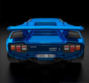 2022 Hot Wheels RLC 82 Lamborghini Countach LP500 S Exclusivo Red Line Club azul hielo spectraflame Llantas de Goma RR