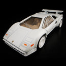 2025 Hot Wheels RLC Holiday Edition Red Line Club Exclusive 1982 Lamborghini Countach LP 500 S blanco Llantas de Goma RR