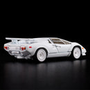 2025 Hot Wheels RLC Holiday Edition Red Line Club Exclusive 1982 Lamborghini Countach LP 500 S blanco Llantas de Goma RR