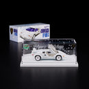 2025 Hot Wheels RLC Holiday Edition Red Line Club Exclusive 1982 Lamborghini Countach LP 500 S blanco Llantas de Goma RR