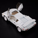 2025 Hot Wheels RLC Holiday Edition Red Line Club Exclusive 1982 Lamborghini Countach LP 500 S blanco Llantas de Goma RR