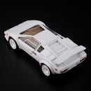 2025 Hot Wheels RLC Holiday Edition Red Line Club Exclusive 1982 Lamborghini Countach LP 500 S blanco Llantas de Goma RR