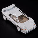 2025 Hot Wheels RLC Holiday Edition Red Line Club Exclusive 1982 Lamborghini Countach LP 500 S blanco Llantas de Goma RR
