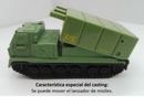 1999 Matchbox Military Patrol Lockheed Martin M-270 Missile Launcher verde militar con Lanzador Móvil Primera Edición