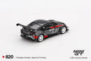 2024 Mini GT 1:64 Limited Edition Toyota GR86 Larry Chen's HKS Turbocharged GR86 negro Llantas de Goma