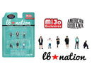 2025 American Diorama MiJo Exclusives 1:64 Limited Edition Liberty Walk LB Nation Figuras Diorama Crew de Tuning JDM