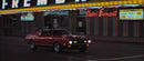 2025 Mini GT MiJo Exclusives 1:64 Limited Edition James Bond 007 Diamantes para la Eternidad Ford Mustang Mach 1 rojo Llantas de Goma