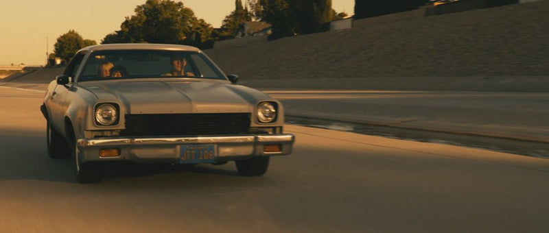 2021 Greenlight Hollywood Drive El Escape 1973 Chevrolet Chevelle Malibu gris Llantas de Goma