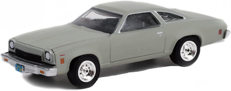 2021 Greenlight Hollywood Drive El Escape 1973 Chevrolet Chevelle Malibu gris Llantas de Goma