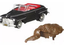 2023 Hot Wheels Premium Back to the Future Volver al Futuro 48 Ford Super De Luxe negro Llantas de Goma RR base ZAMAC