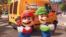 2024 Hot Wheels Premium Pop Culture The Super Mario Bros Movie Plumber Van naranja Llantas de Goma RR