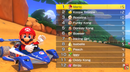 2022 Hot Wheels Mario Kart Mario Circuit Special blanco MK