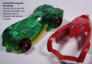 2011 Hot Wheels New Models El Superfasto rojo con verde OH5 Primera Edición