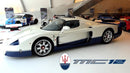 2005 Hot Wheels First Editions Maserati MC12 blanco 10SP Primera Edición