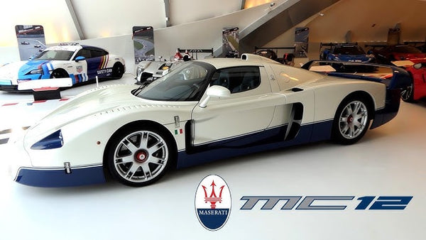 Hot Wheels Maserati MC-12 First Editions 2005 - Blanc Perle, édition Super Rare 1:64