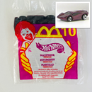 1999 Hot Wheels McDonalds Happy Meal Maximizer rojo metálico 3SP - En Bolsa Baggie