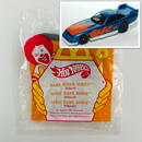 1996 Hot Wheels McDonalds Happy Meal Flame Series Ford Probe Funny Car azul - En Bolsa Baggie